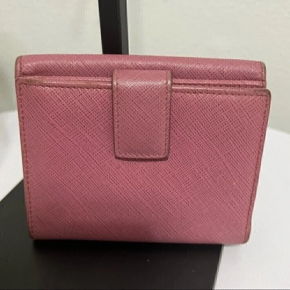 Salvatore Ferragamo Pink Short Wallet